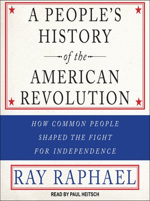 cover image of A People's History of the American Revolution